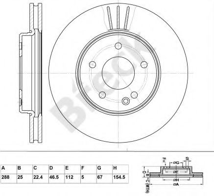 Disc frana