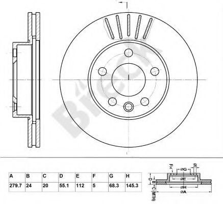 Disc frana