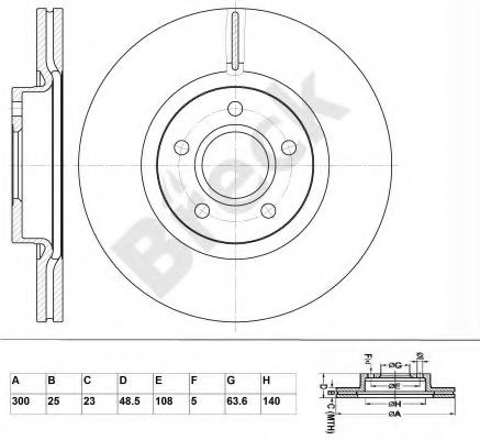 Disc frana