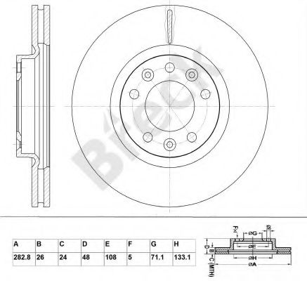 Disc frana