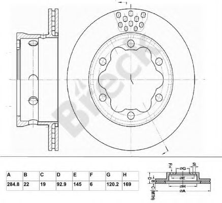 Disc frana