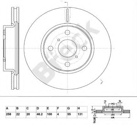 Disc frana