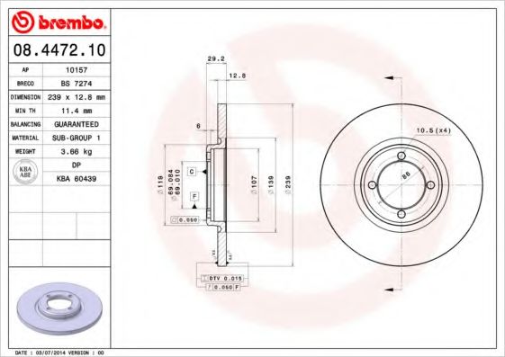 Disc frana