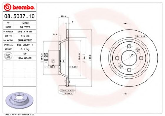 Disc frana