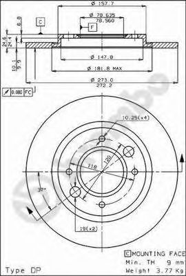 Disc frana