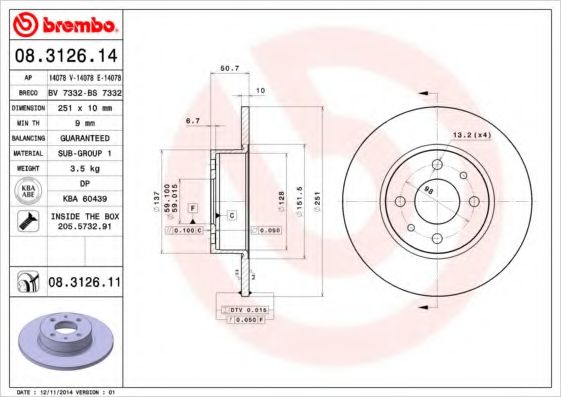 Disc frana