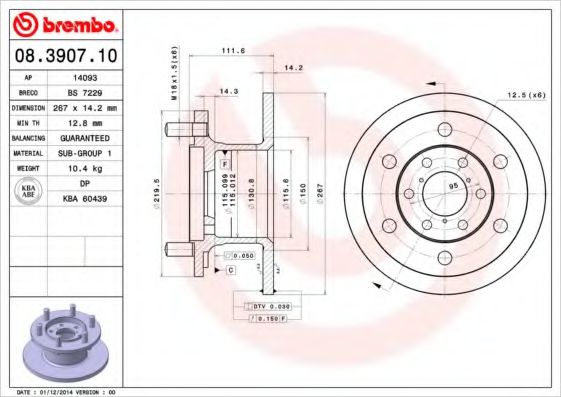 Disc frana