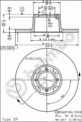 Disc frana