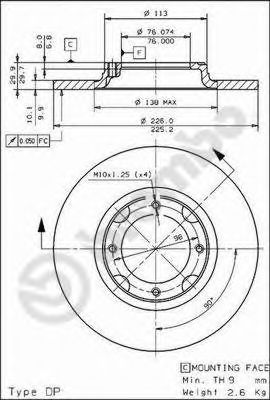 Disc frana