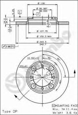 Disc frana