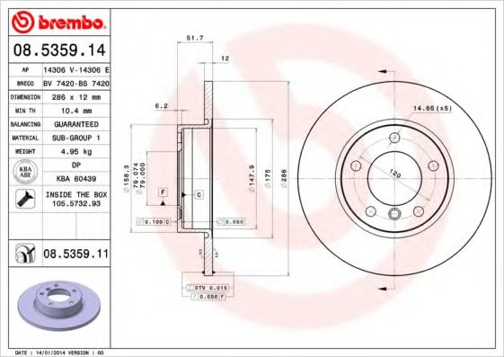 Disc frana