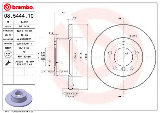 Disc frana