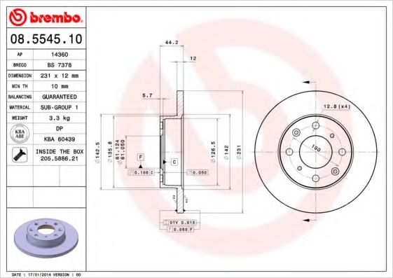 Disc frana