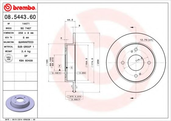 Disc frana