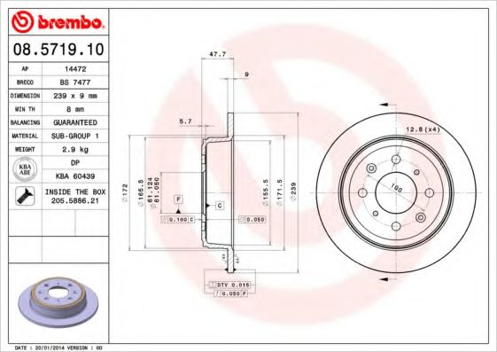 Disc frana