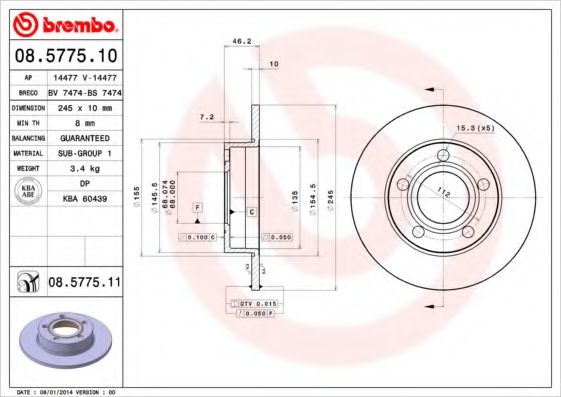 Disc frana