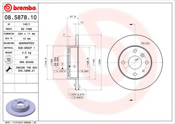 Disc frana