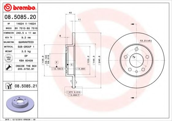 Disc frana