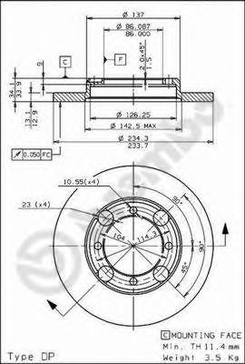 Disc frana