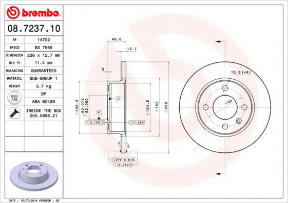 Disc frana