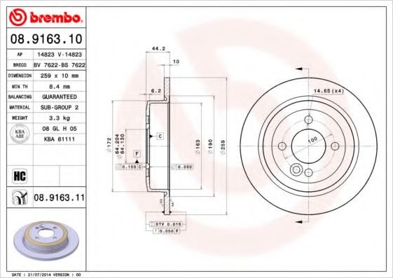 Disc frana