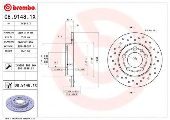 Disc frana