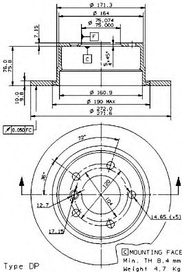 Disc frana