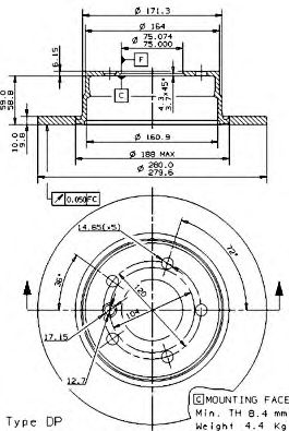 Disc frana