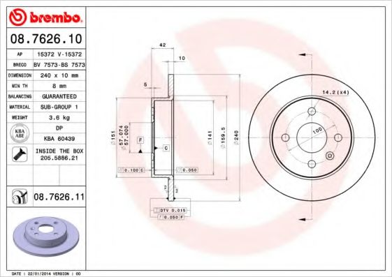 Disc frana