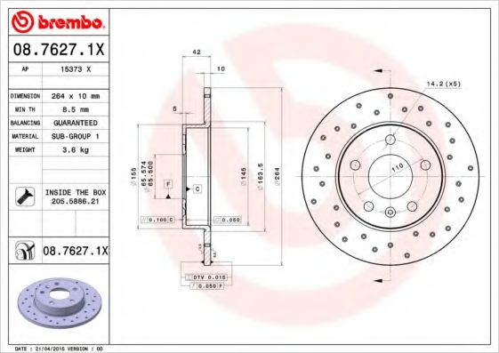 Disc frana