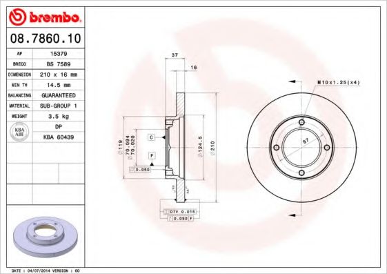 Disc frana