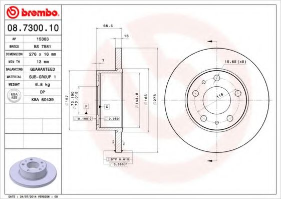 Disc frana