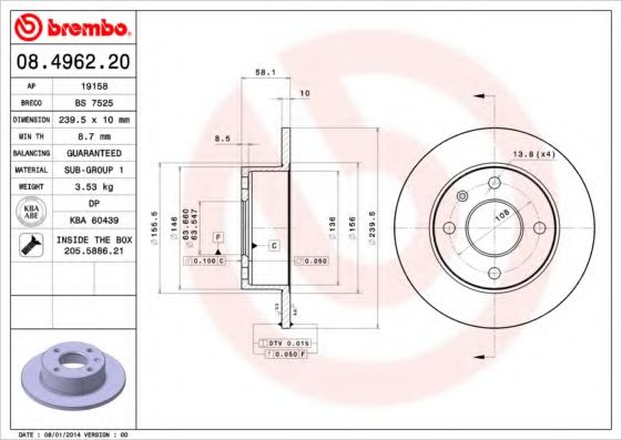 Disc frana