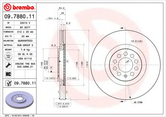 Disc frana