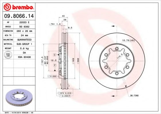 Disc frana