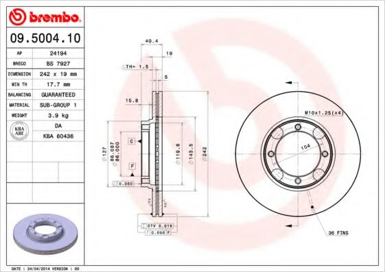 Disc frana