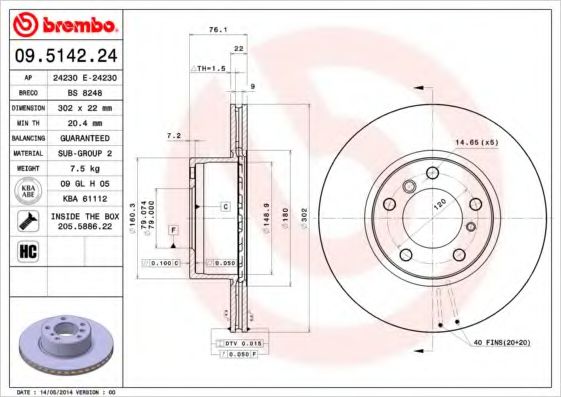 Disc frana