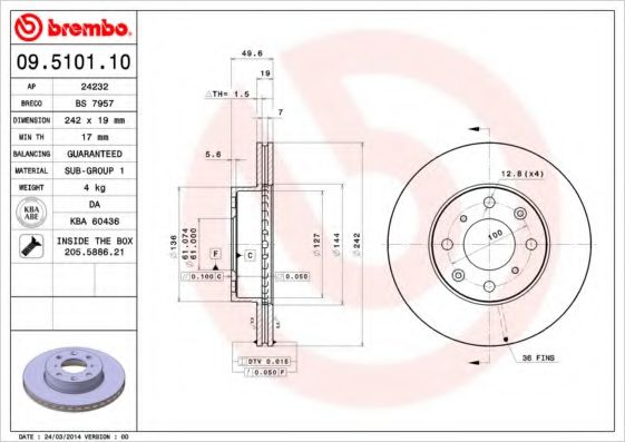 Disc frana