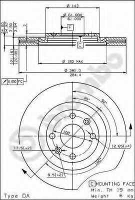 Disc frana