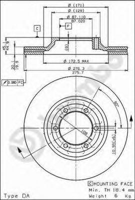 Disc frana