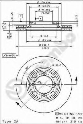 Disc frana