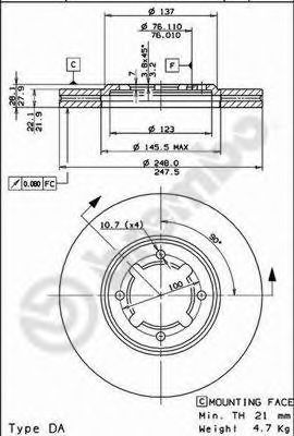 Disc frana