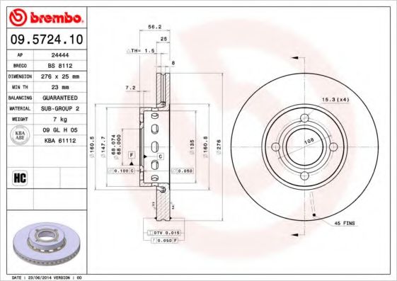 Disc frana