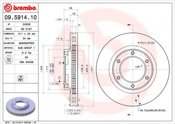 Disc frana