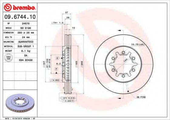 Disc frana