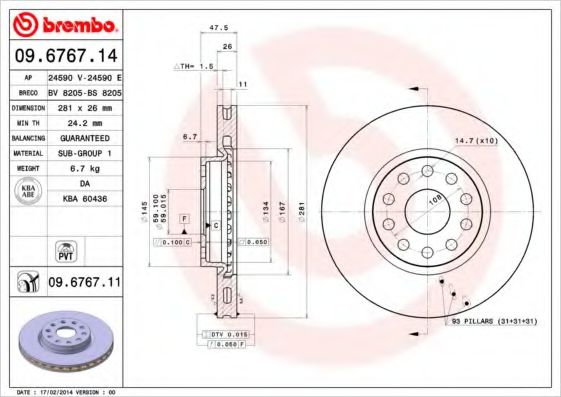 Disc frana