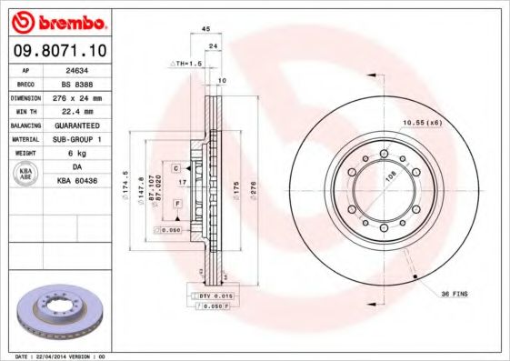 Disc frana