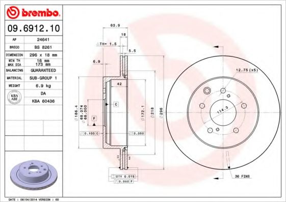 Disc frana