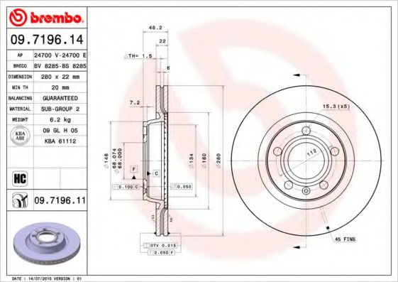 Disc frana