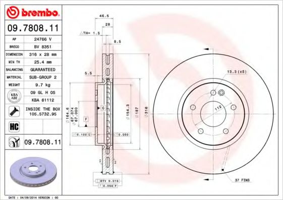 Disc frana